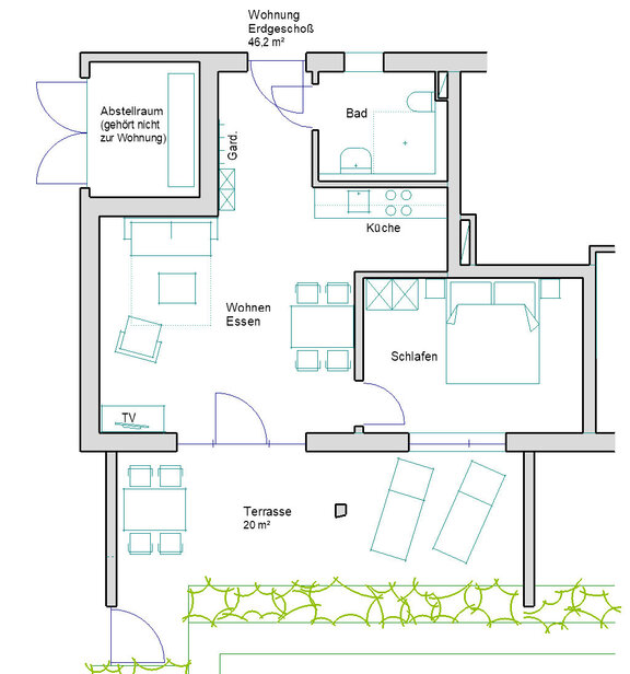 Ferienwohnung Hochgern EG